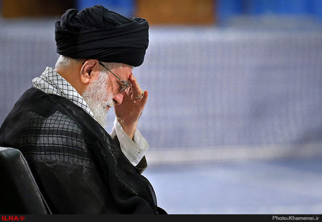 دومین روز مراسم سوگواری حضرت امیرالمؤمنین (ع) با حضور رهبر انقلاب
