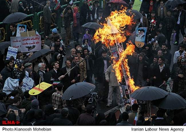 مراسم راهپیمایی یوم الله ۲۲ بهمن در تهران