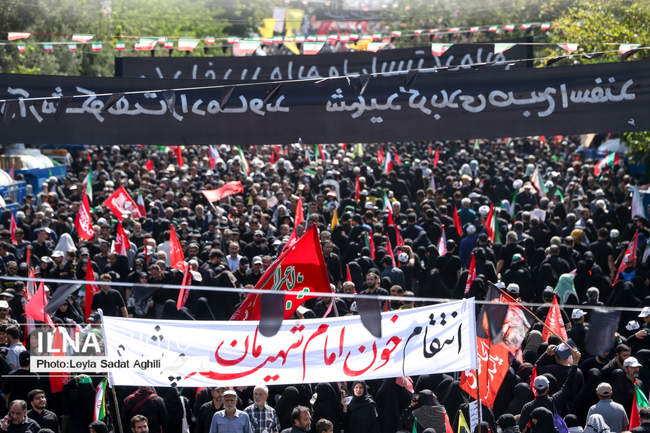 دومین روز مراسم وداع با رهبر شهید انقلاب در مصلای تهران/ 10