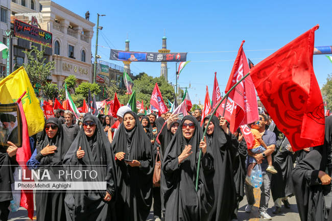 تشییع پیکر مطهر رهبر شهید انقلاب در مشهد / 2