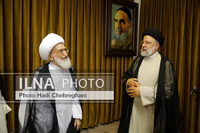 دیدار رئیس جمهور با جمعی از علما و اعضای جامعه مدرسین قم