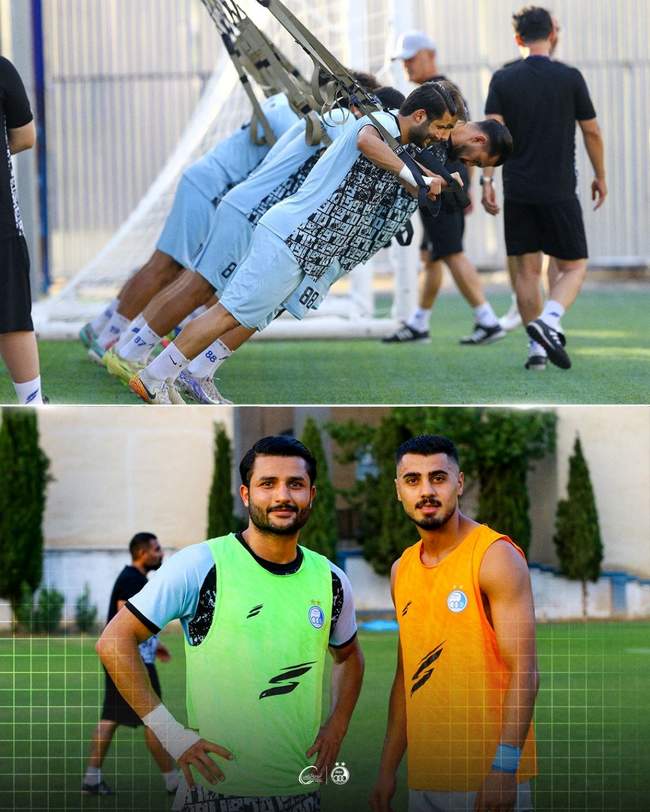 گزارش تصویری تمرین امروز استقلال