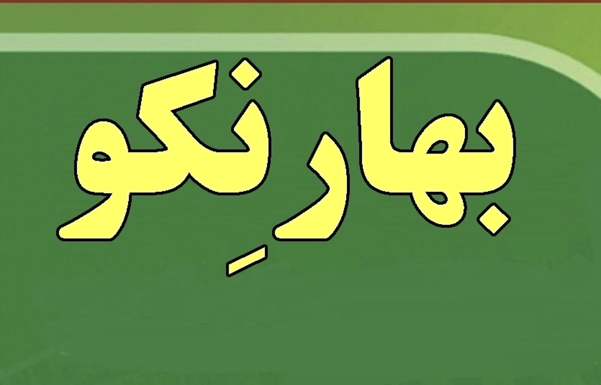 بهارنکو یکی از الگوهای موفق مردمی است