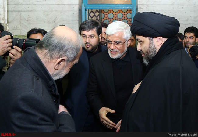 مراسم ختم آیت‌الله موسوی اردبیلی