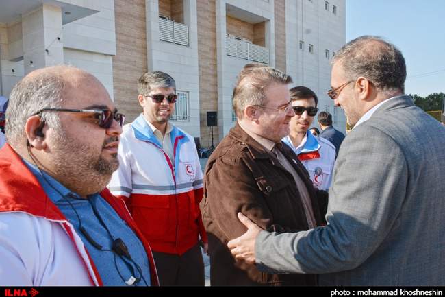 برگزاری مانور آمادگی در برابر زلزله در دانشگاه فردوسی مشهد 