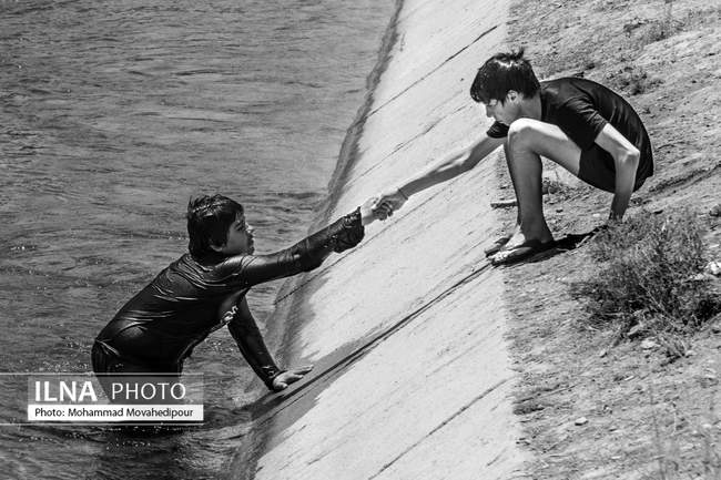 تفریحات تابستانی در حاشیه شهر تهران