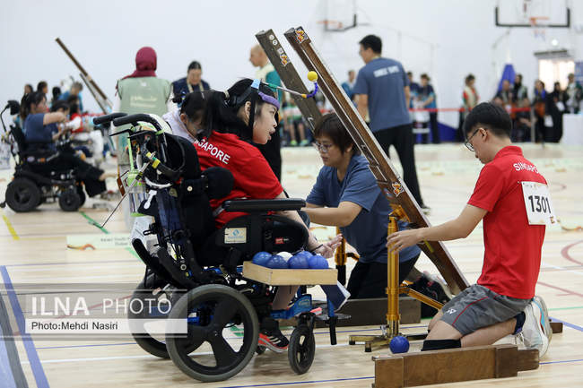 رقابت‌های بوچیای پنجمین دوره بازی‌های پاراآسیایی جوانان- دبی