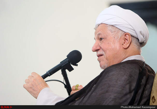 دیدار اعضای تشکل‌های دانشجویی دانشگاه آزاد اسلامی با آیت‌الله هاشمی رفسنجانی