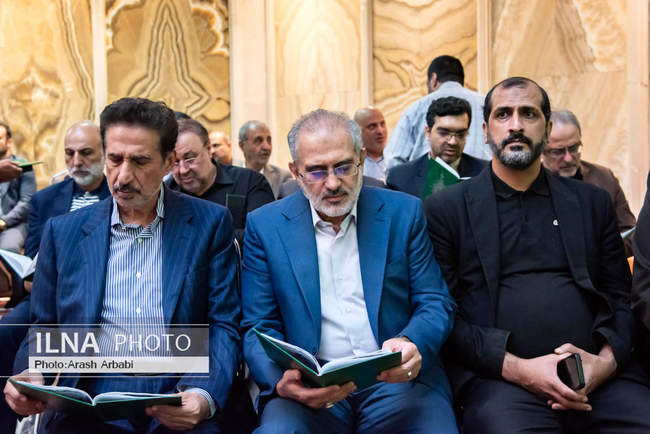 مراسم ختم همسر آقامحمدی