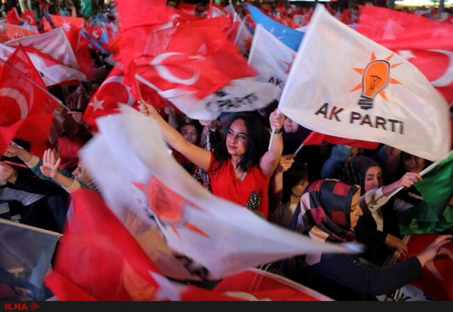 پیروزی رجب طیب اردوغان در انتخابات ترکیه‎