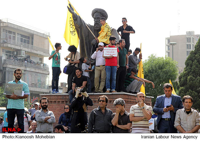 مراسم تشییع پیکر پاک شهدای غواص-1