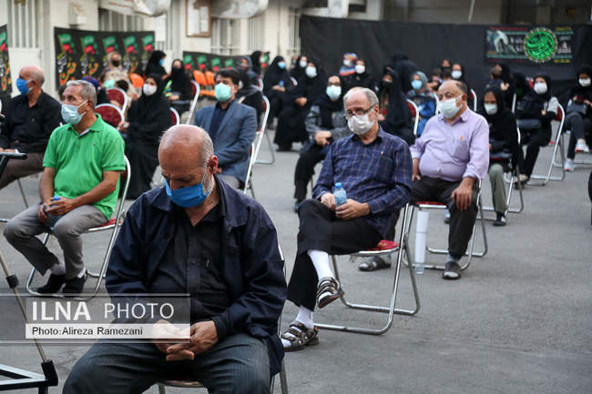 مراسم شب سوم عزاداری حضرت ابا عبدالله الحسین (ع) در خانه کارگر 