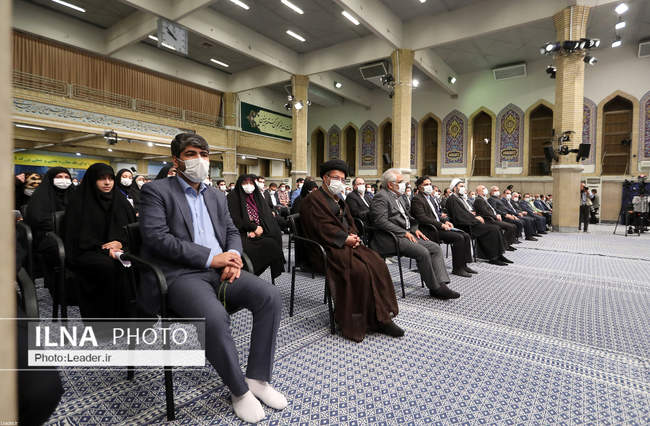 دیدار نخبگان و استعدادهای برتر تحصیلی با رهبر انقلاب