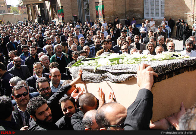  تشییع پیکر سعید کشن‌فلاح