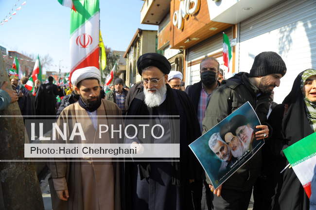 راهپیمایی ۲۲ بهمن استان قم 