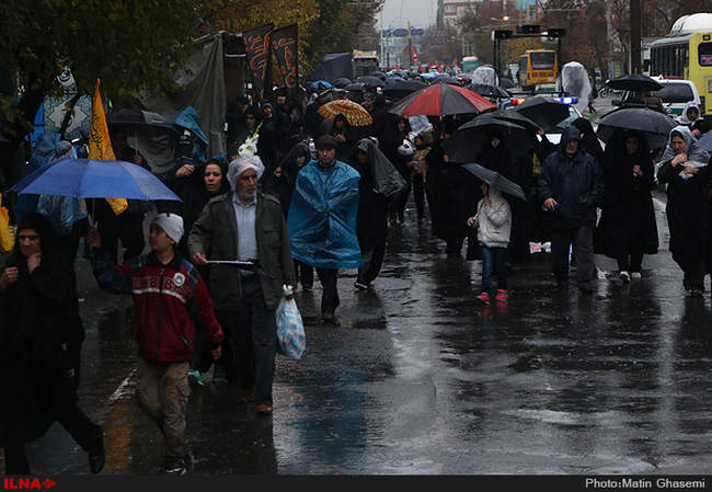 پیاده روی اربعین حسینی در تهران