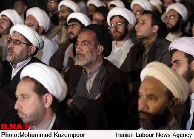 دیدار با علما و روحانیون استان کرمانشاه با آِت االله هاشمی