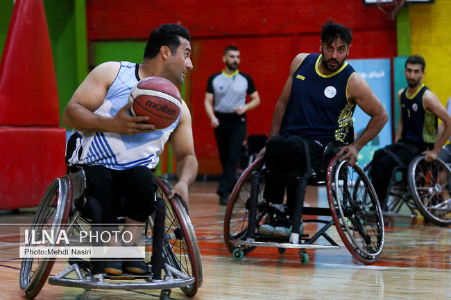 رقابت‌های لیگ ملی بسکتبال با ویلچر باشگاه‌های کشور