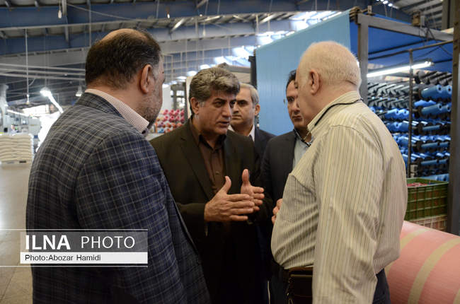 بازدید معاون هماهنگی نظارت اقتصادی و زیربنایی معاون اول رییس جمهور ا