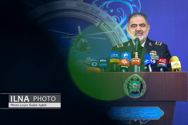 نشست خبری فرمانده نیروی دریایی ارتش