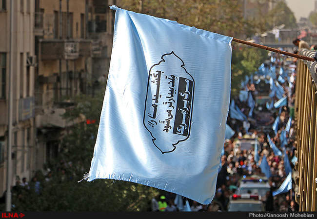 مراسم تشییع پیکر جان‌ باختگان فاجعه منا در تهران/2