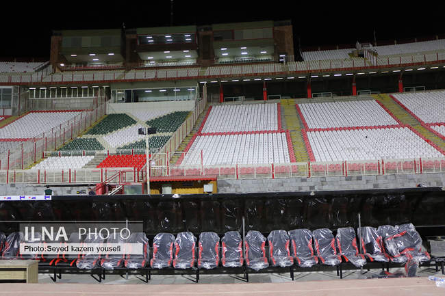 بازدید اصحاب رسانه از آخرین وضعیت استادیوم یادگار امام تبریز