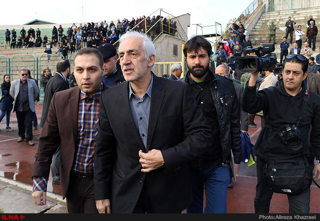 مراسم تشییع زنده یاد منصور پورحیدری