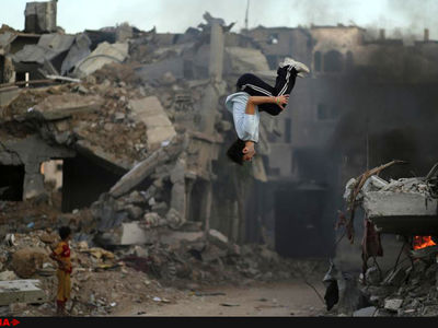 پارکور در نوار  غزه