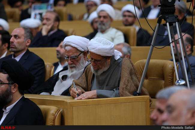 گزارش تصویری همایش بزرگداشت چهلمین سالگرد شهادت حاج سیدمصطفی خمینی