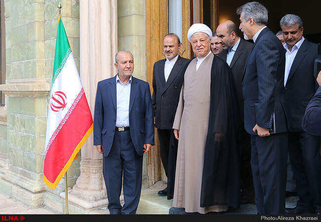 دیدار رییس جمهوری اتریش با آیت الله‌هاشمی رفسنجانی رییس مجمع تشخیص مصلحت نظام 