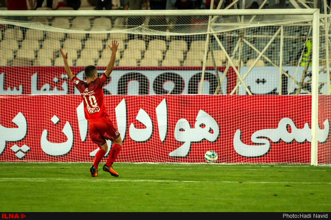 جام خلیج فارس - لیگ برتر فوتبال: پرسپولیس تهران - صبای قم
