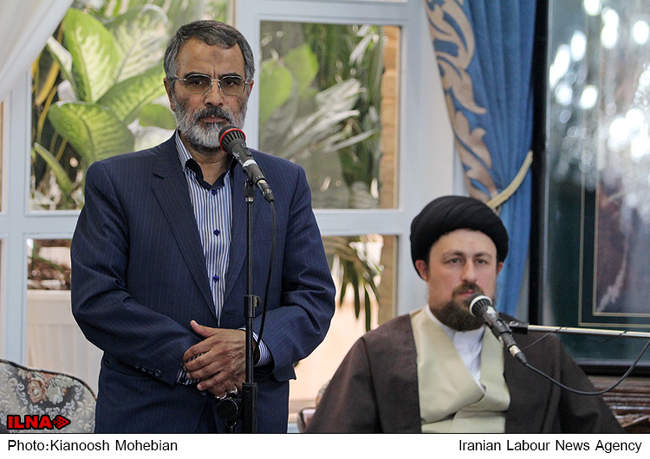 دیدار سید حسن خمینی با اعضای ستاد بزرگداشت امام(ره) 