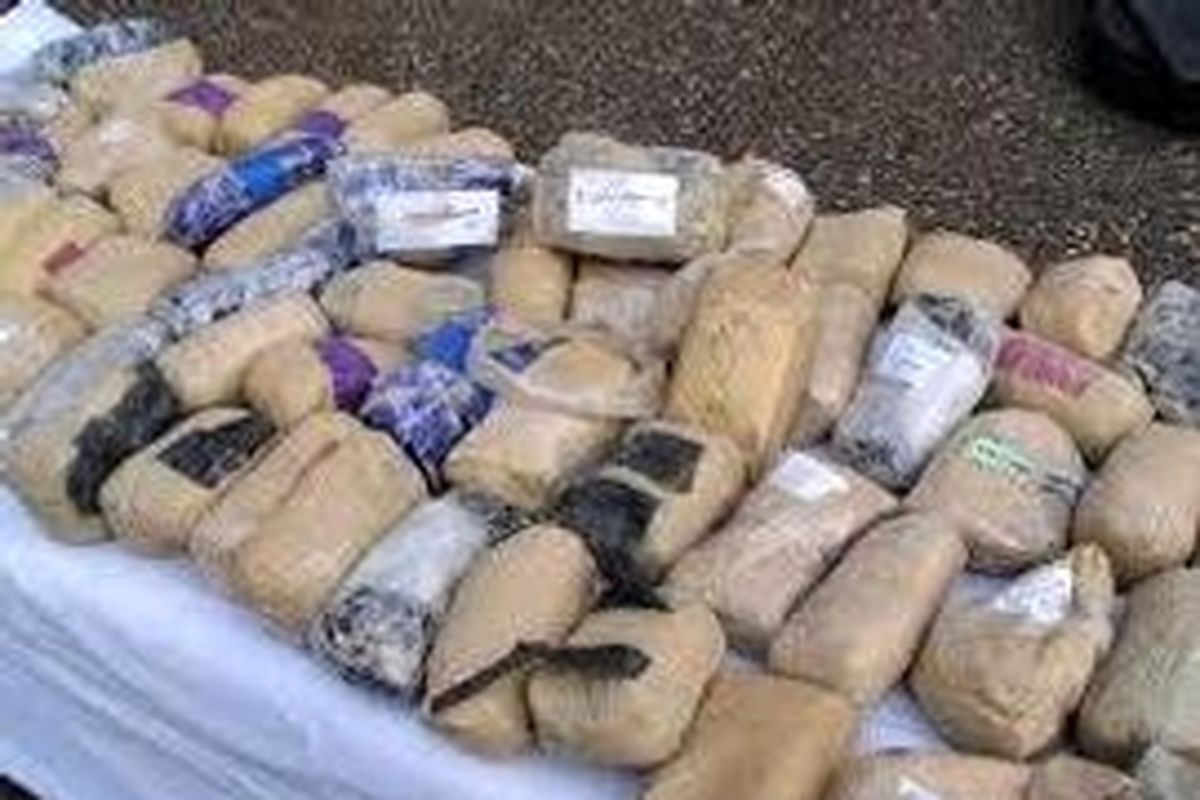 ۱۱۷ کیلوگرم تریاک در لرستان کشف و ضبط شد