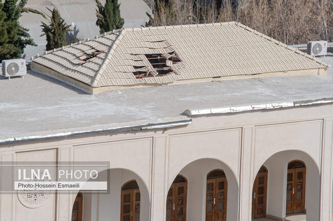  آثار تخریب اصفهان