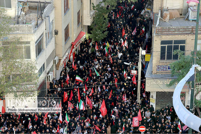 تشییع پیکر مطهر رهبر شهید انقلاب در مشهد / 1