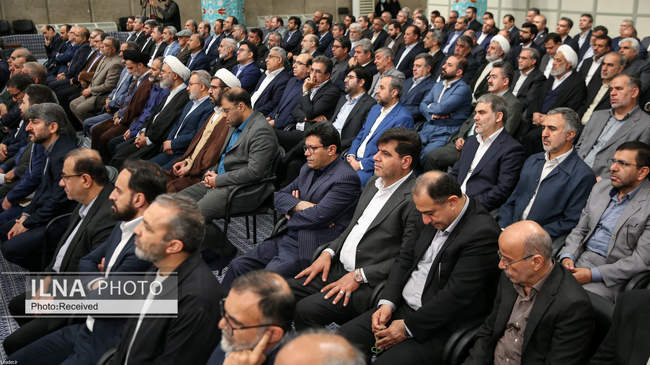 دیدار نمایندگان مجلس شورای اسلامی با رهبر انقلاب