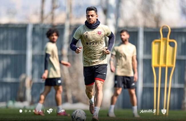 گزارش تصویری تمرین پرسپولیس/ دو ستاره جنجالی همچنان تحت تنبیه اوسمار