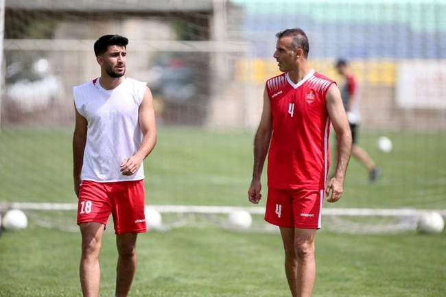 گزارش تصویری از تمرینات امروز پرسپولیس بعد از پیروزی برابر آلومینیو�