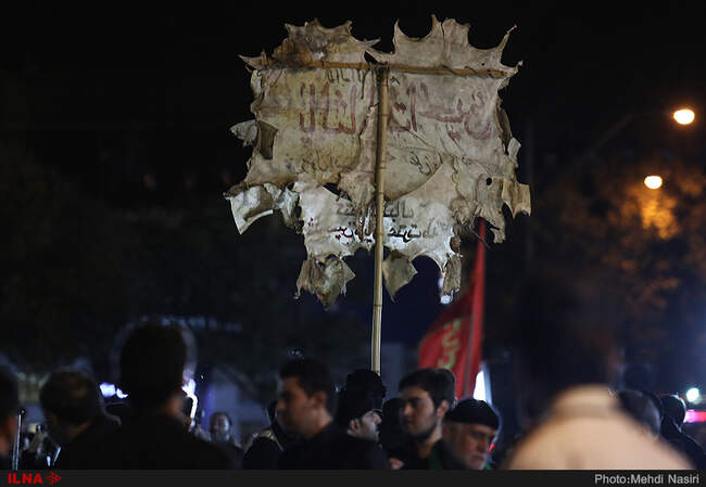 عزاداری شب عاشورای حسینی در تهران
