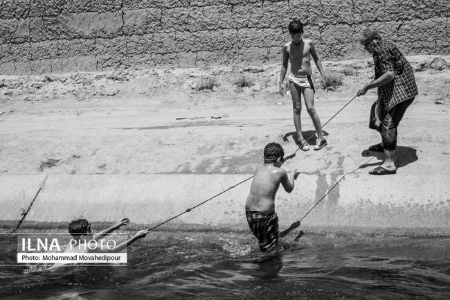 تفریحات تابستانی در حاشیه شهر تهران