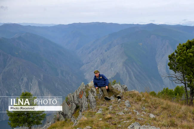 تعطیلات پوتین در سیبری‎