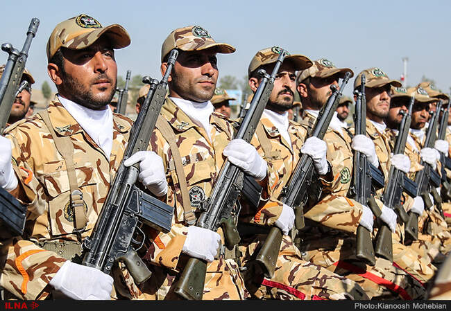 مراسم تحلیف سربازان آموزشی پادگان 02 نیروی زمینی ارتش