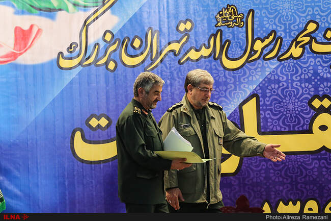 اجتماع بزرگ بسیجیان تهران در حرم امام خمینی (ره)