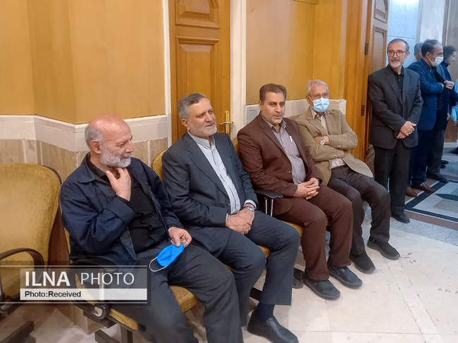 مراسم ختم والده علیرضا محجوب