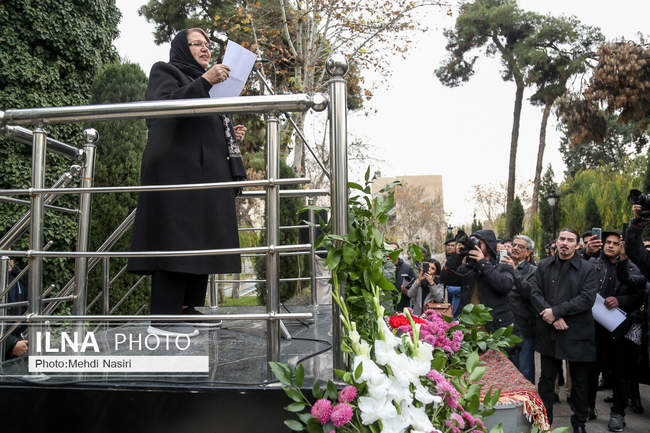 مراسم تشییع پیکر تورج شعبانخانی