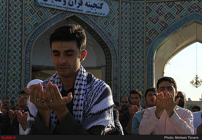 نماز عید سعید فطر در مشهد/7