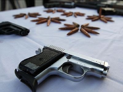 کشف سلاح غیرمجاز در ماهشهر