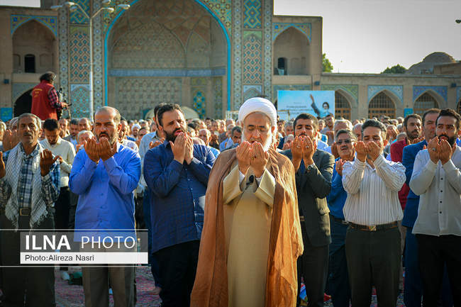 برگزاری نماز باشکوه عید سعید قربان در قزوین