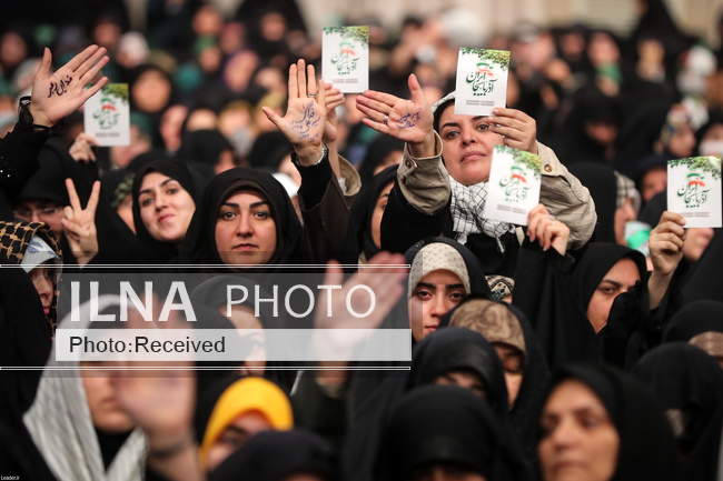 دیدار مردم آذربایجان شرقی با رهبر انقلاب