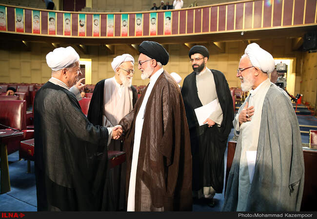 مراسم افتتاح پنجمین دوره مجلس خبرگان رهبری